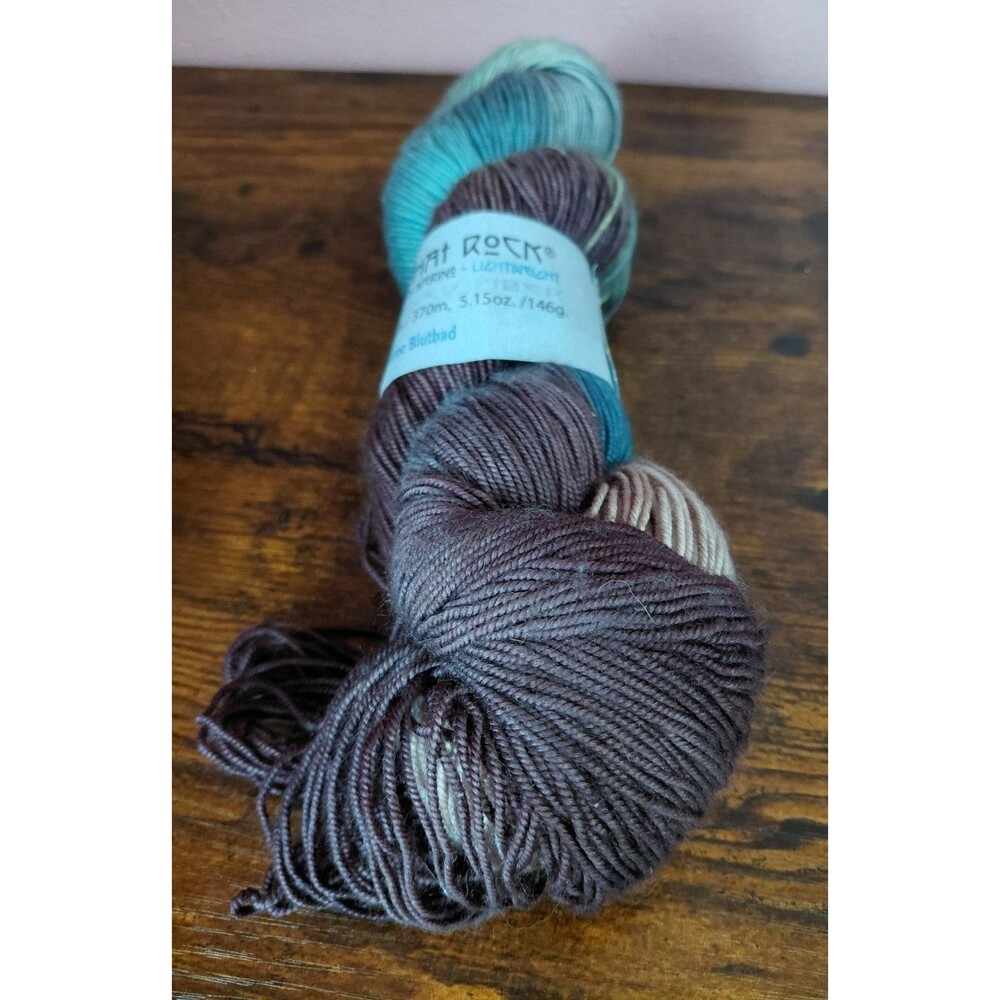 Blue Moon Fiber Arts Socks That Rock Lightweight Monroe Blutbad 1 Skein
